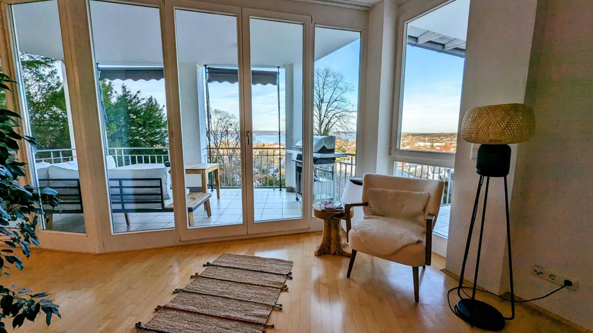 Liboria I Villa Mit Seeblick 10Min Vom See Herrsching am Ammersee Eksteriør bilde
