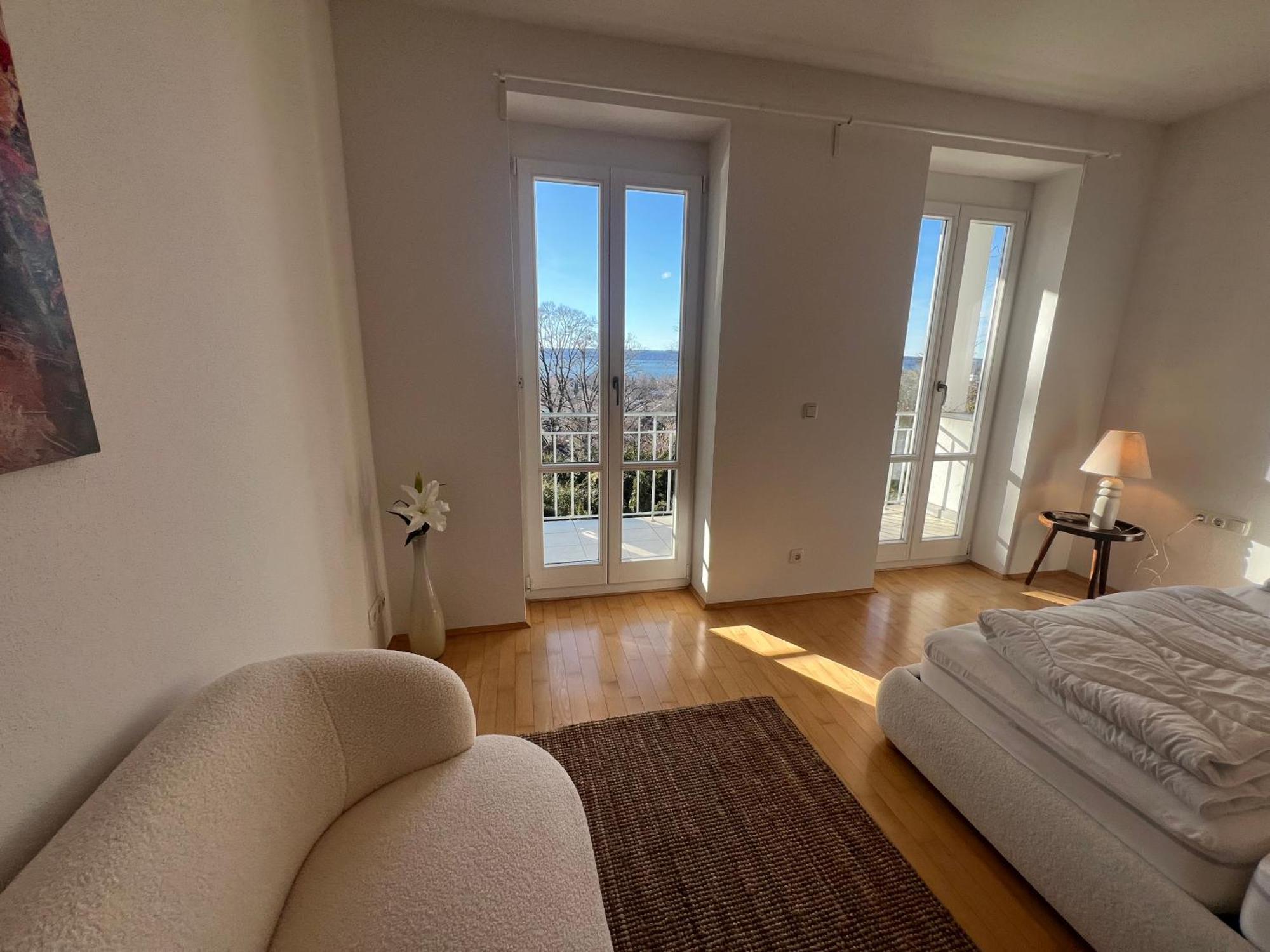 Liboria I Villa Mit Seeblick 10Min Vom See Herrsching am Ammersee Eksteriør bilde